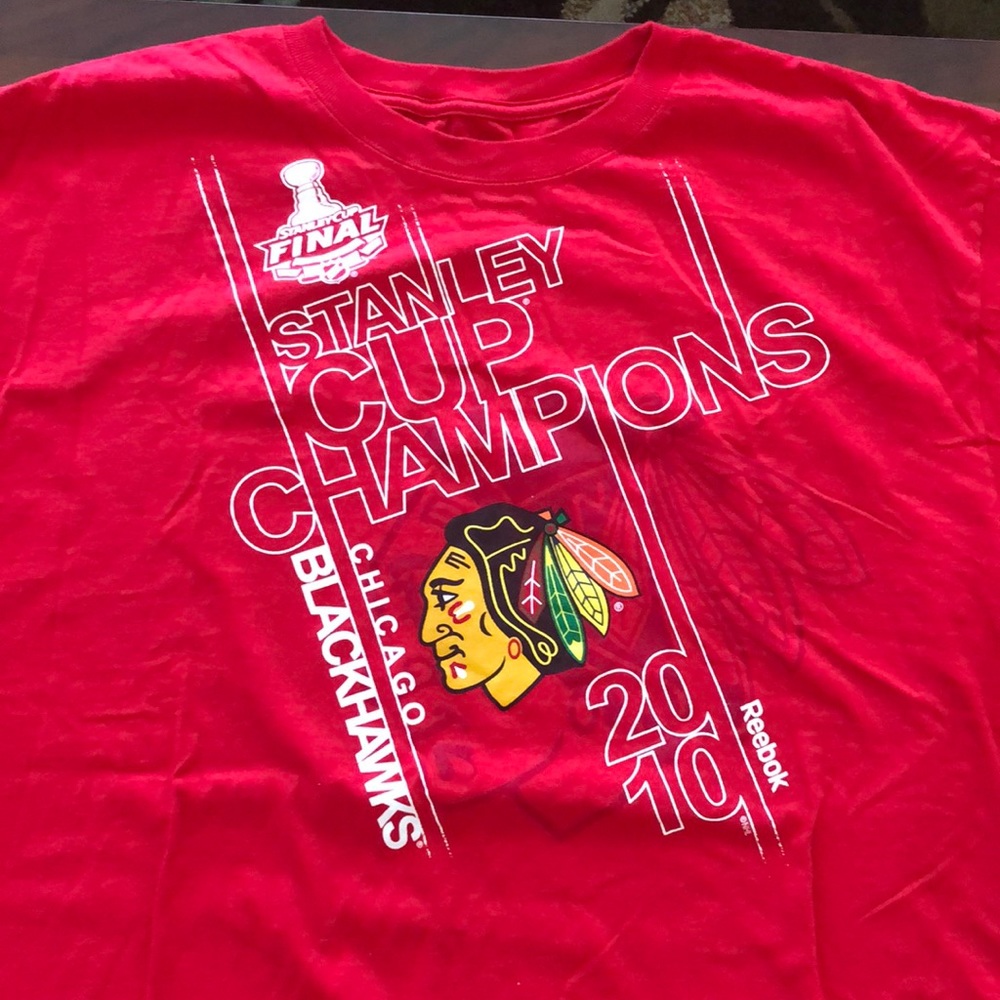 Blackhawks 2010 championship t-shirt